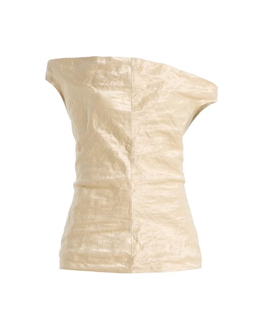FFORME Natural Lowe Cotton-Blend Top
