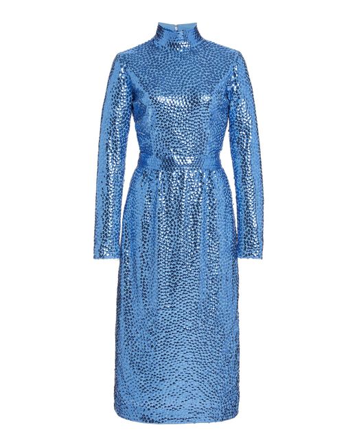 Marc Jacobs Sequined Jersey Turtleneck 