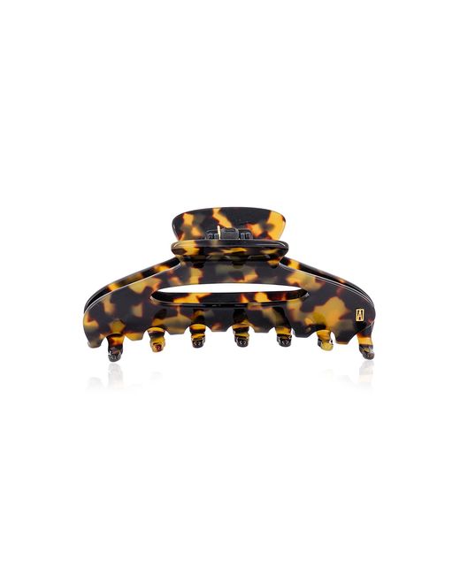 Alexandre De Paris Brown Clemenceau Large Acetate Hair Claw Clip
