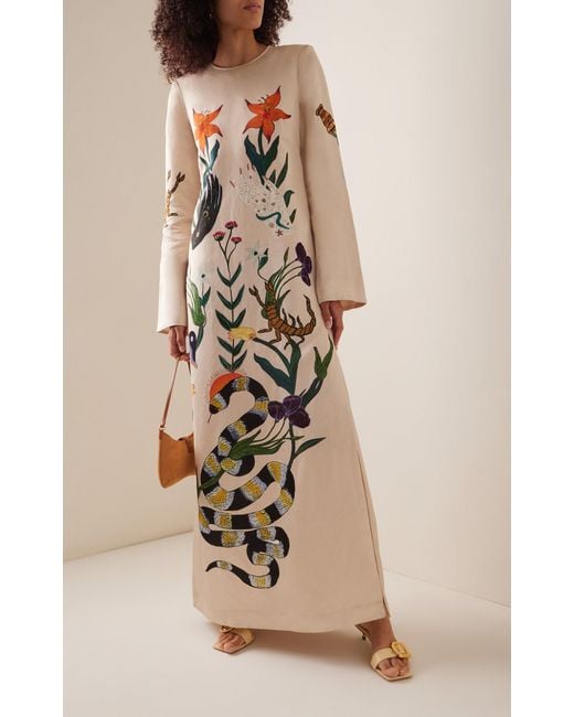green floral printed zelda midi dress Nobody's Child Zelda Midi Dress Green