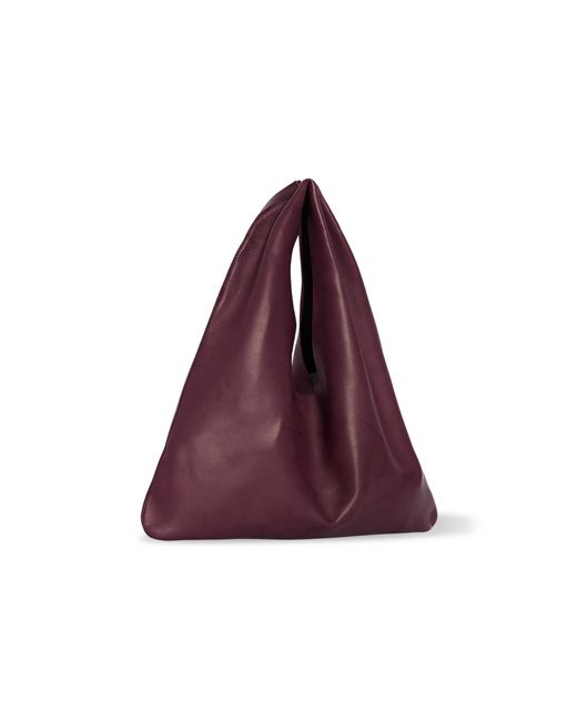 The Row Red Small Bindle Leather Bag
