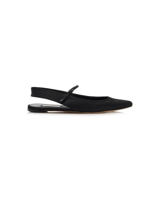 Totême Black Slingback Mary Janes