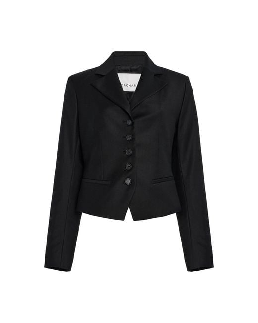 House of Dagmar Black Tailored Blazer