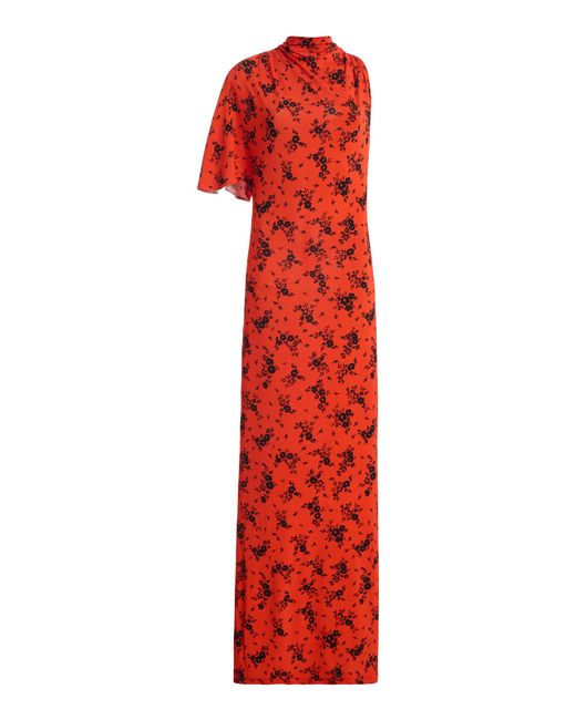 Franchise Red Karlie Floral Maxi Dress
