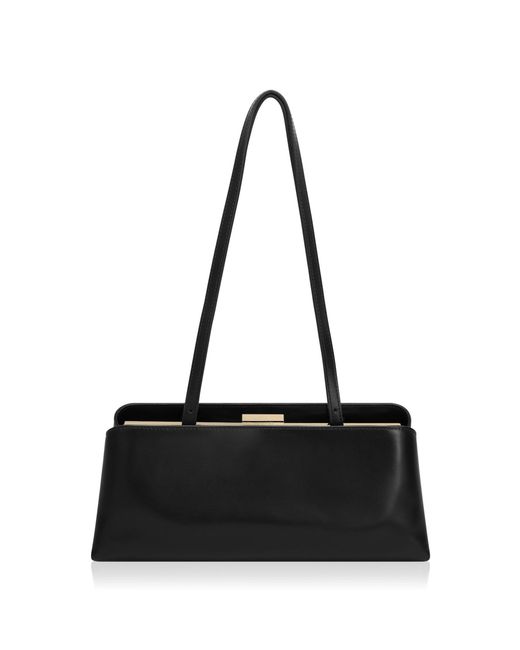 VERAFIED Black Leather Bag