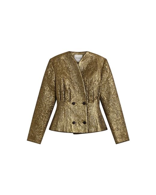Posse Natural Albie Metallic Jacket