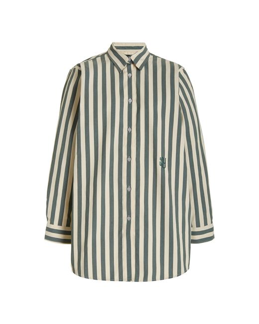 YAITTE Green Exclusive Buoy Striped Shirt