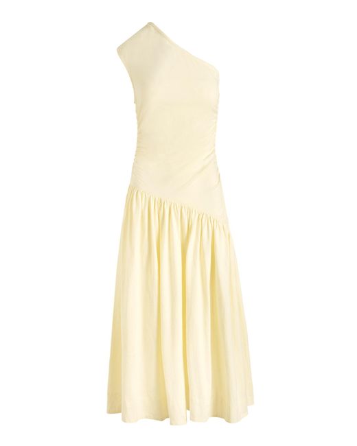 Merlette White Brisa Cotton Jersey Dress