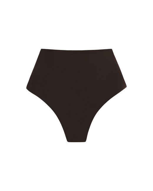 Anemos Black The High-Waist Cheeky Bikini Bottom