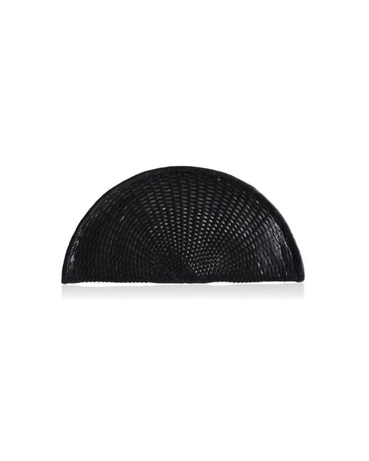 Bembien Black Perla Leather Clutch