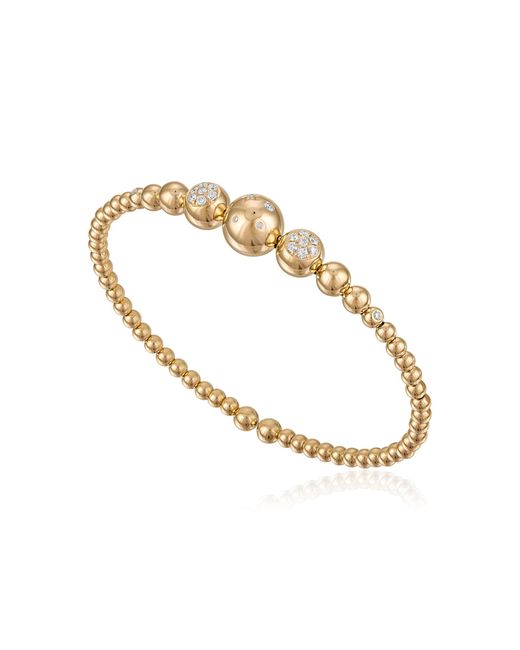 Eden Presley Metallic Bubbles Flex 14K Diamond Bangle