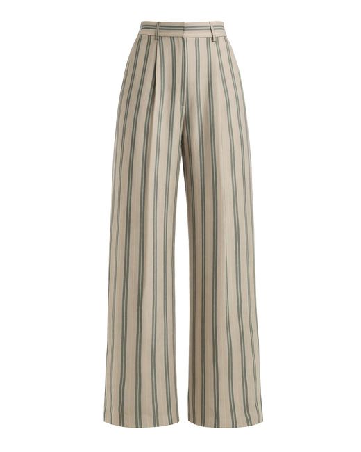Twp Natural Hudson St Mid-Rise Wide-Leg Pants