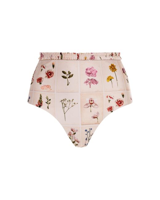 Agua Bendita Pink Nopal Bikini Bottoms