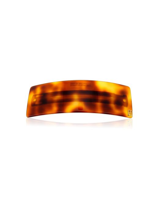 Alexandre De Paris Orange Acetate Barette