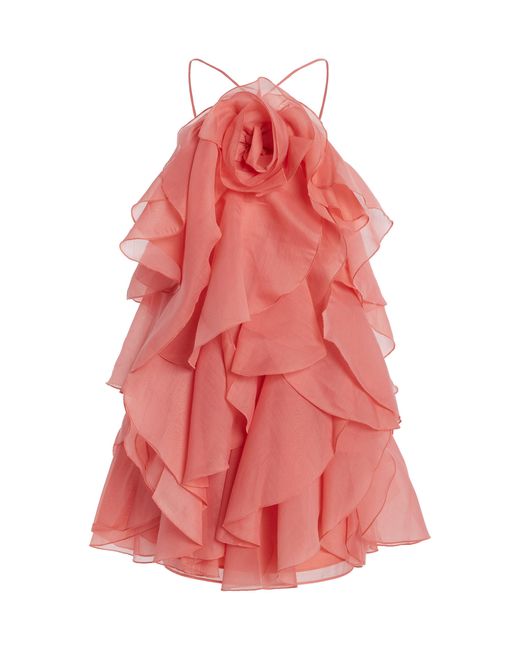 Aje. Pandorea Layered Mini Dress in Pink | Lyst