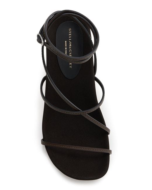 Stella McCartney Brown Vegan Leather Sandals