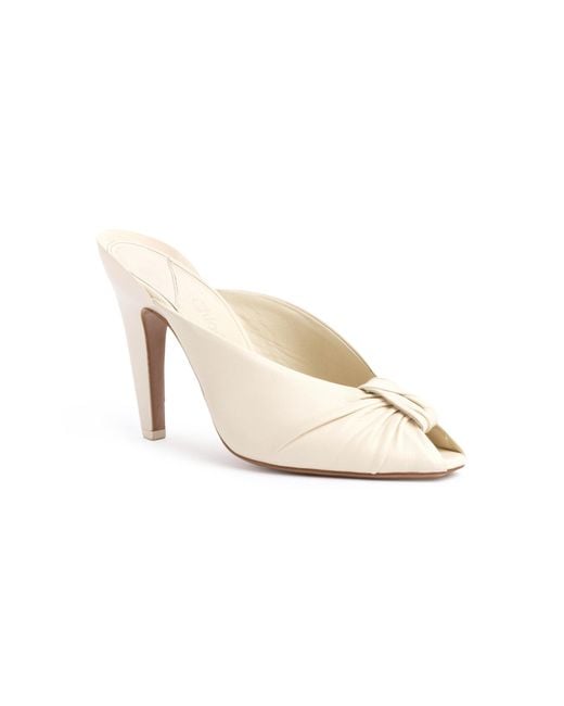 Chloé Natural Suzie Mules