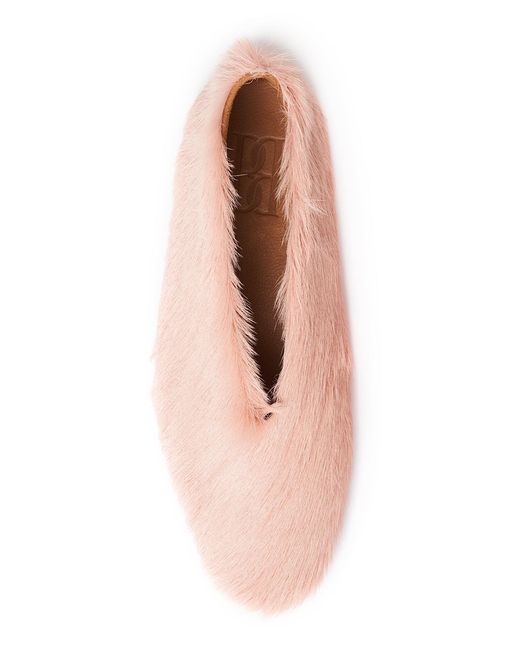 By Malene Birger Pink Merina Fur Flats for men