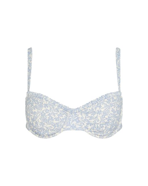 Onia White Marilyn Bikini Top