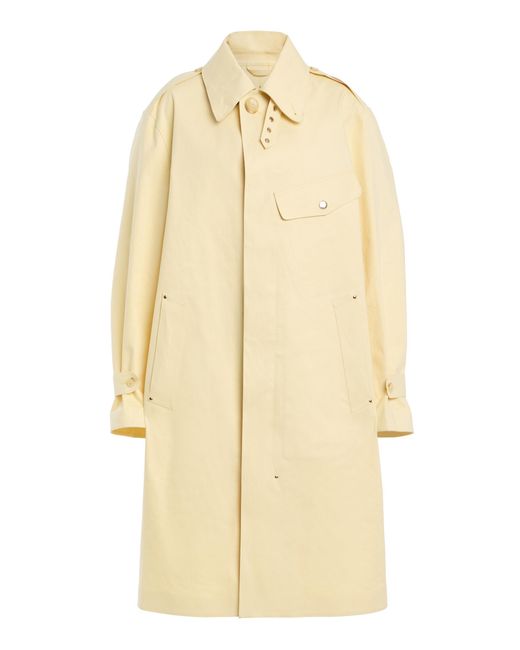 Ulla Johnson Natural Sloane Cotton Trench Coat