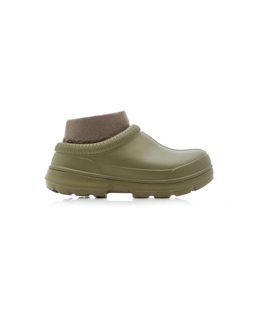 UGG Tasman X Sherpa And Rubber Slides in Green Lyst