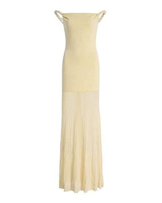 Sir Metallic Elia Knit Maxi Dress