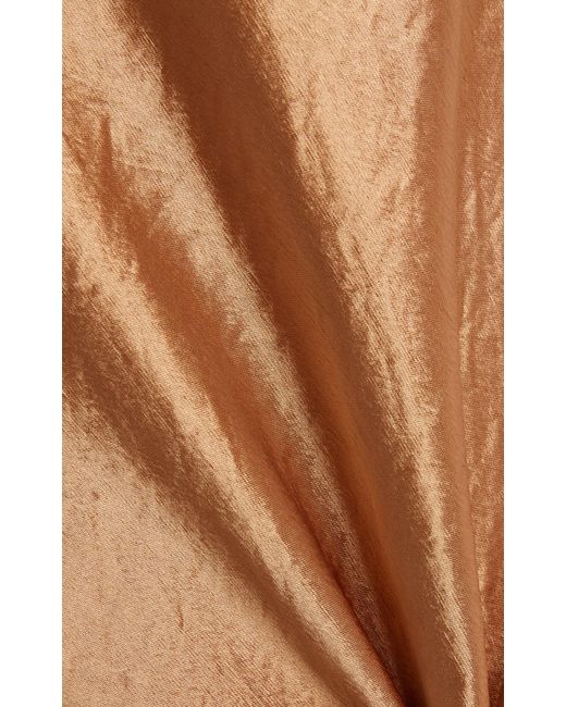 Bondi Born Natural Kobe Satin Maxi Dress