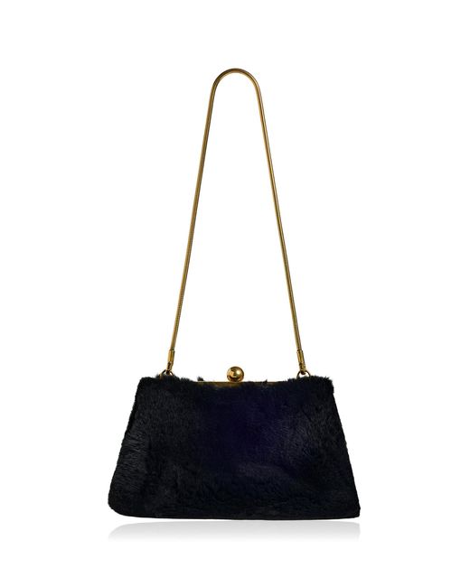 Khaite White Lilith Chain Evening Bag