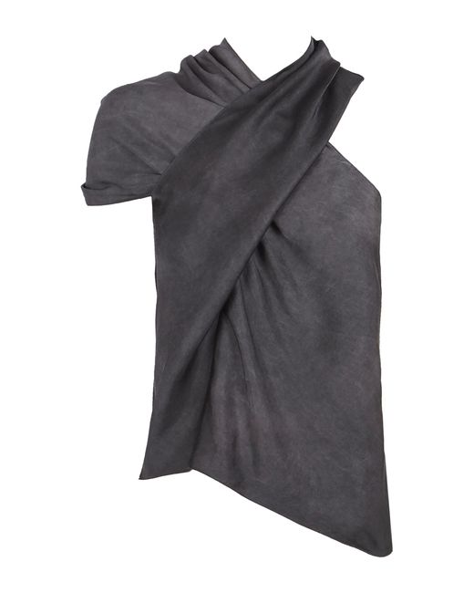 Cortana Black Odisea Satin Top