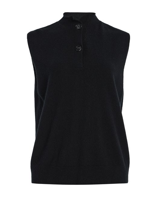 House of Dagmar Black Wool-Cashmere Knit Top