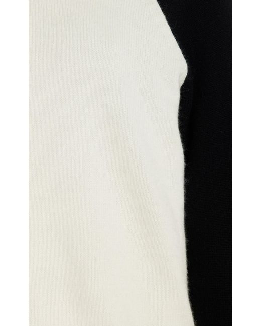 Solid & Striped Black X Sofia Richie Grainge Exclusive The Trina Cashmere Top