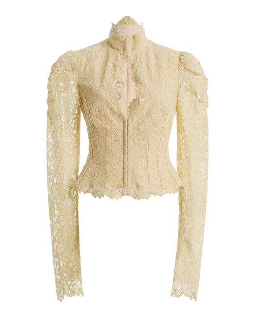 De La Vali Natural Vitalis Lace Top
