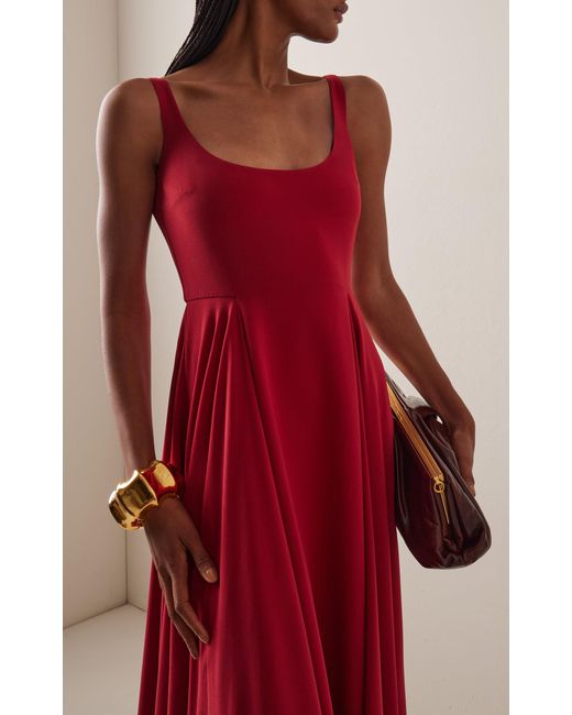 Roksanda Red Awn Crepe Dress