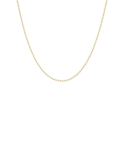 Sorellina Metallic Piccola Ball Chain Necklace