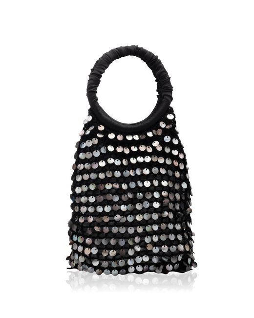 Merlette Black Maris Shell Bag