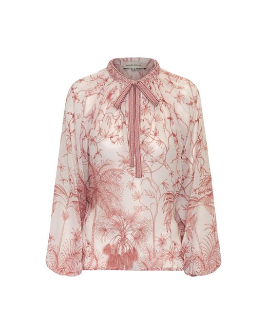 ANDRES OTALORA Pink Manaure Blouse