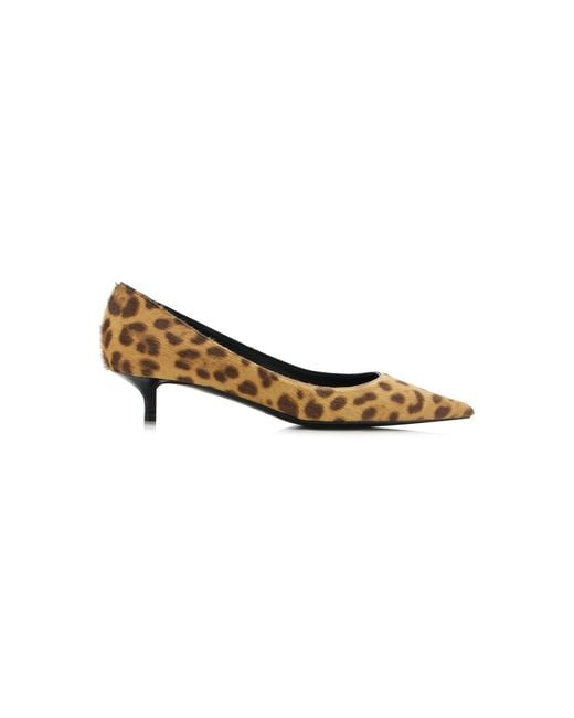 Jimmy Choo Multicolor Amelia Leopard-Print Pony Hair Pumps