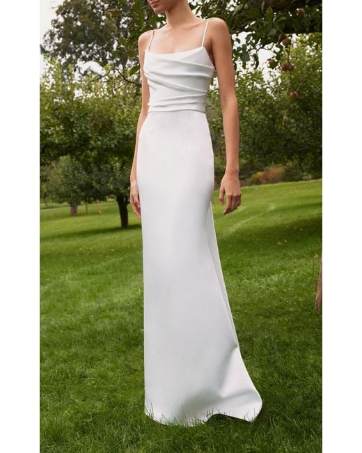 Carolina Herrera Bridal White Paola Gown