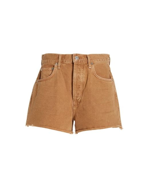 Citizens of Humanity Natural Marlow Denim Shorts