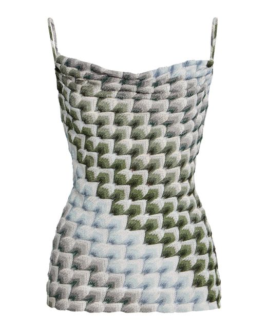 Missoni Multicolor Sleeveless Knitted Top