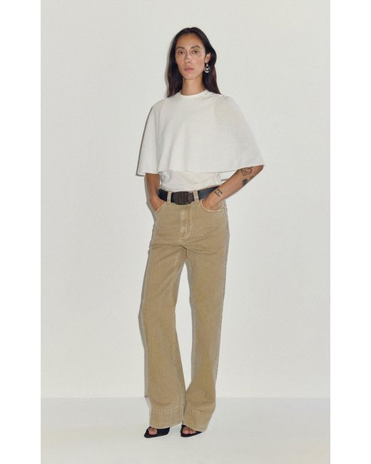 DARKPARK Natural Lexie Straight Leg Jeans