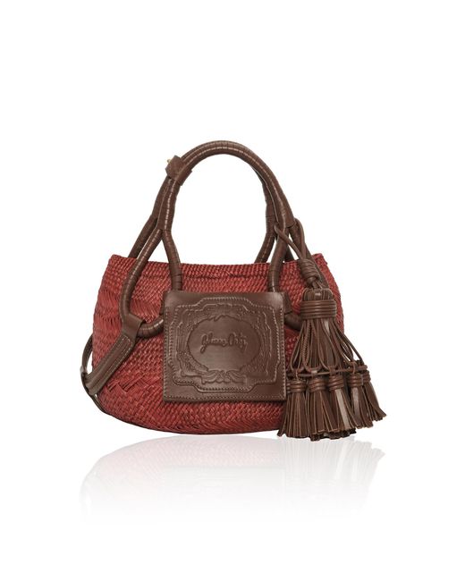 Johanna Ortiz Brown The Nomadic Heaven Mini Tote Bag