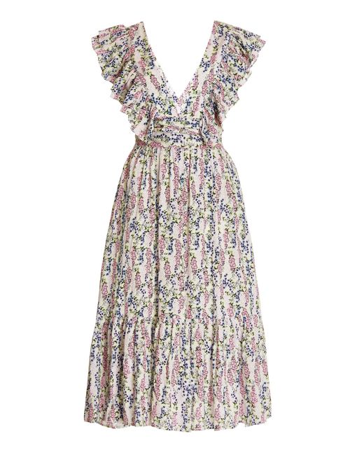 by timo jacquard midi dress
