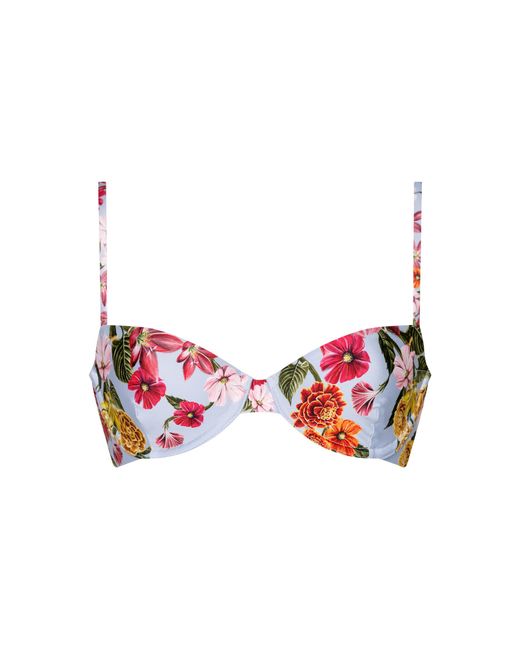 Agua Bendita Red Magdalena Bikini Top