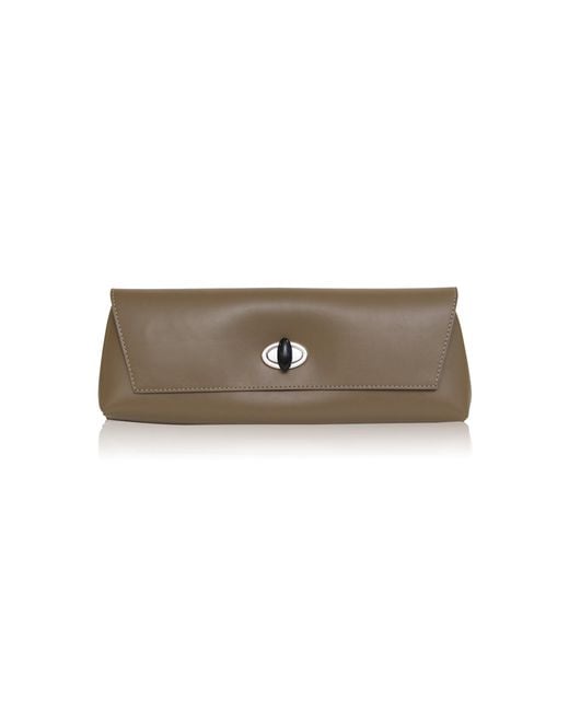 Christopher Esber Brown Buki Clutch