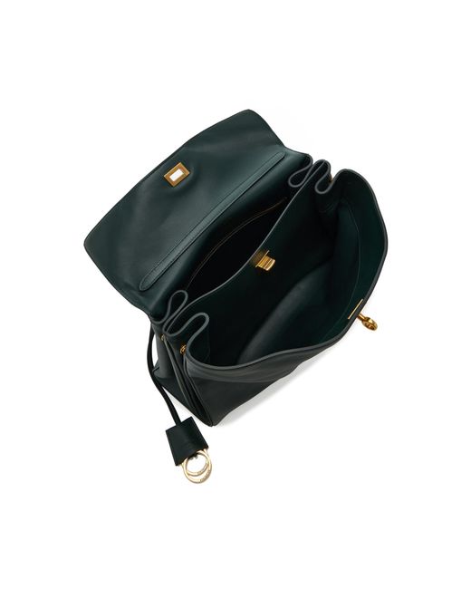 Balenciaga Black Rodeo Medium Leather Top Handle Bag