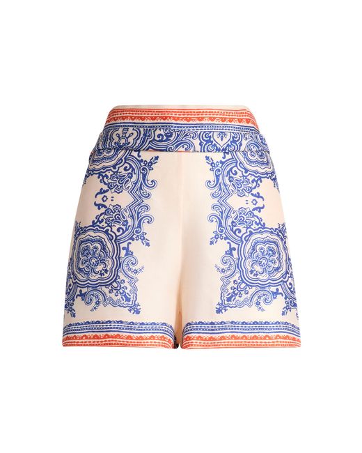 Etro Blue Patterned Shorts