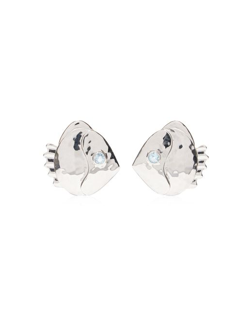 Lizzie Fortunato Metallic Mikuni Earrings