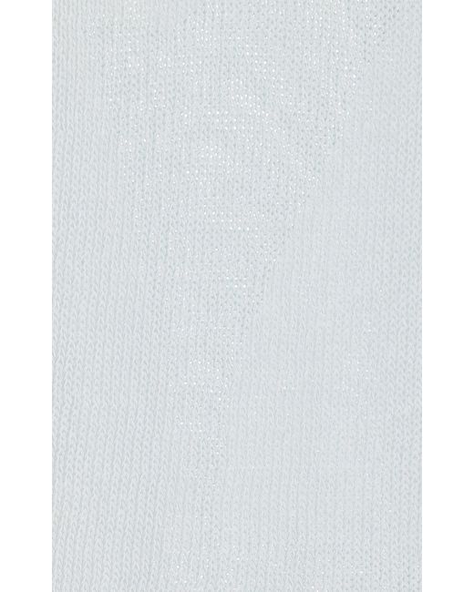 AYA MUSE White Orca Knit Cotton-blend Maxi Dress
