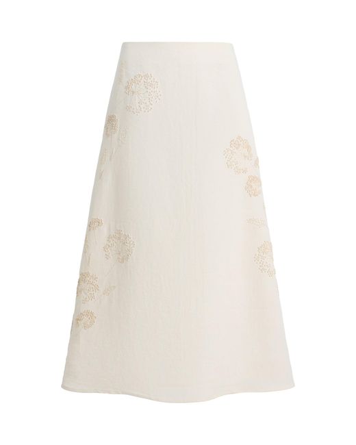 Twp White The A-Line Skirt